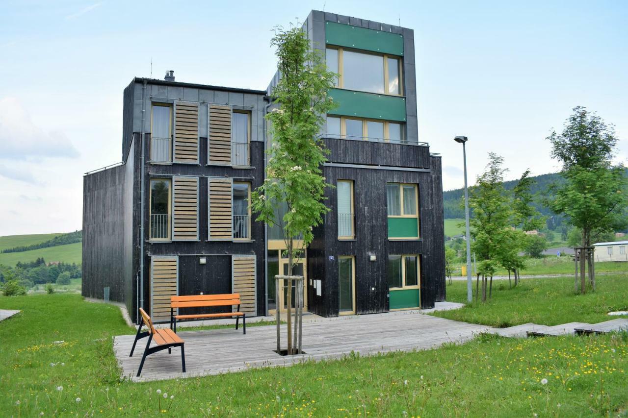 Miky Apartman Klinovec Лоучна-под-Клиновцем Экстерьер фото
